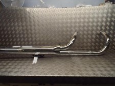 Honda VT750C VT750 C 1998-2000 Exhaust System Downpipes Down Pipes Silencer Can 