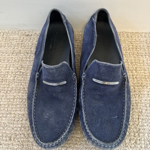 Porsche design navy suede - design,