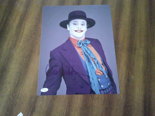 Jack nicholson signed 11x14 - nicholson,