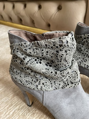 Ladies designer boots.