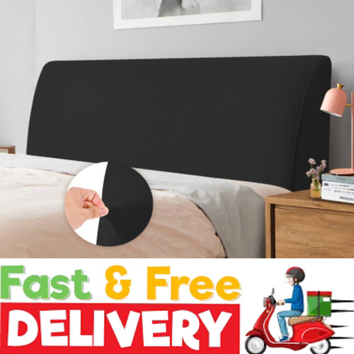 Bed headboard cover stretch - bed,