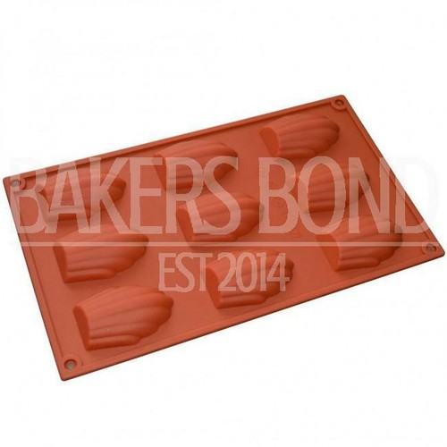 Madeleine cakes silicone mould - silicone,