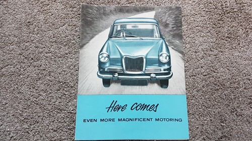 Riley sales brochure 1961 - sales,