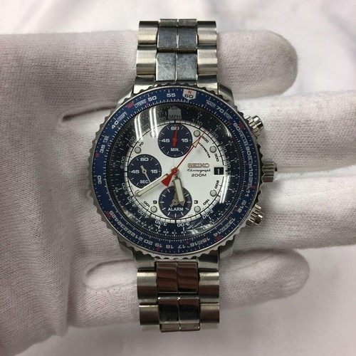 Seiko pilot chronograph - seiko,