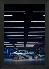BMW M3 GTR Race Car Framed