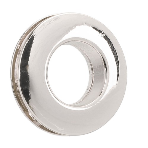 10pcs silver metal eyelets - silver,