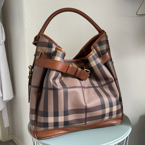 Burberry brown smoked check - brown,
