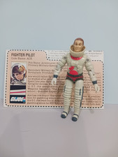 Vintage GI Joe Action Force ACE Figure 1983 Sky Striker Pilot File Card 80's 