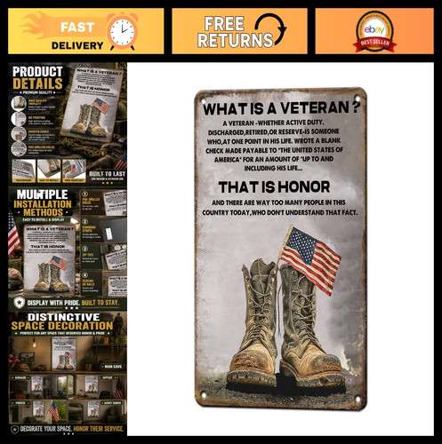 Military veteran metal - veteran,