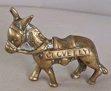 Vintage Solid Brass Donkey