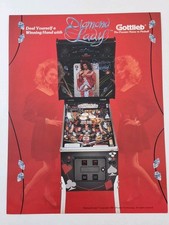 Gottlieb diamond lady - gottlieb, pinball