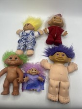 Vintage Bundle Of  5 Trolls