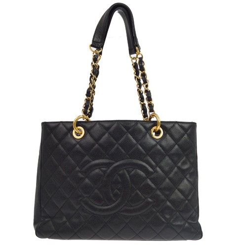 Best09 chanel black calfskin - chanel,
