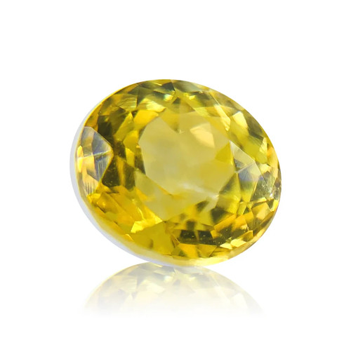 Natural yellow sapphire - natural,