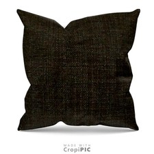 Plain Black Extra large Cushions  Set Of 2    24"x 24" Each  (60x60cm)