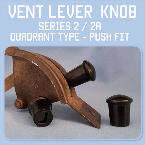 Vent lever knob - lever, land