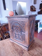 Carved Oak Cupboard With Internal Drawers Spice Tea Cupboard?
