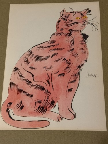 Andy warhol cats name - warhol,