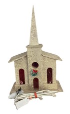 Vintage Circa 1950 White Mica