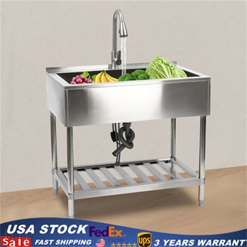 Stainless steel kitchen sink - stainless,