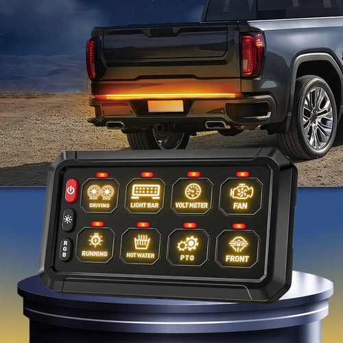 Gang rgb app bluetooth - 8-gang, led