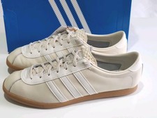 ADIDAS *LONDON* (IG6207) MENS WHITE LEATHER TRAINERS UK 10 EU 44 2/3