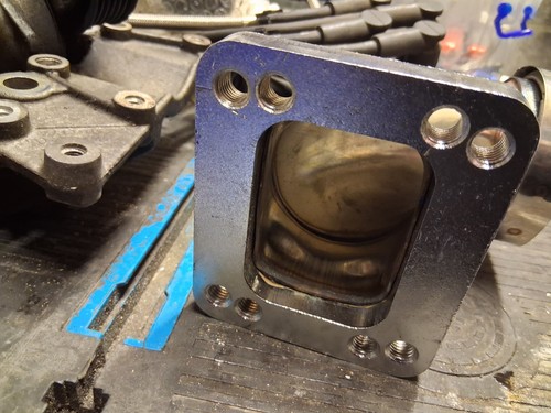 Turbo manifold adaptor - adaptor,