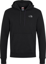 The North Face Black Logo Hoodie Mens Pullover Seasonal Drew Peak Casual Hoody