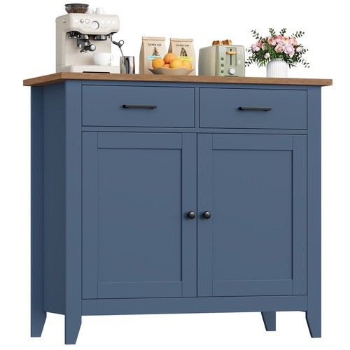 91cm sideboard with drawers - sideboard,