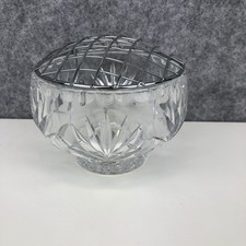 Vintage Crystal Posy/Rose Bowl
