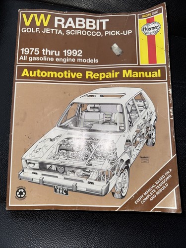 Rabbit golf jetta - jetta, scirocco
