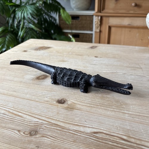 Hand carved wooden dark - hand,