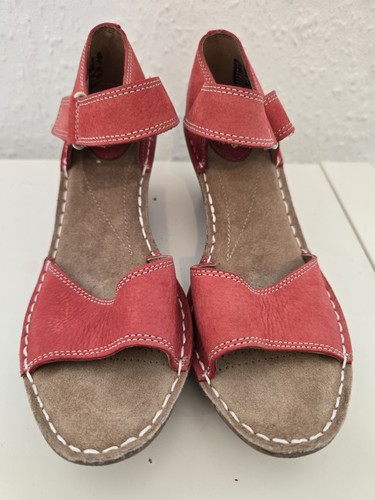 Clarks artisan red leather - clarks,