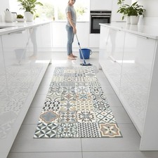 Moroccan Vinyl Runner Rug