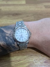 Exquisite Pierre Cardin 90491 WR30M Quartz Gents Bracelet Watch NEEDS BATTERY