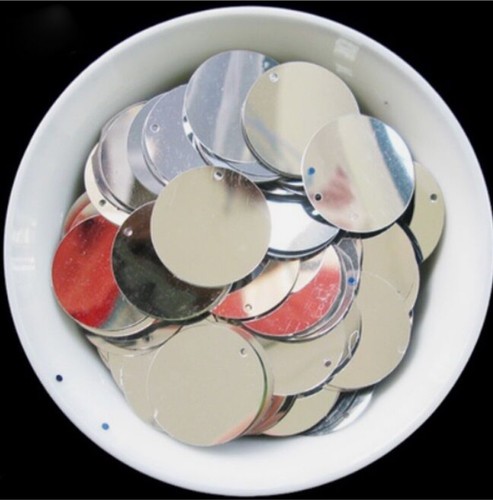 500 large round silver - 500,