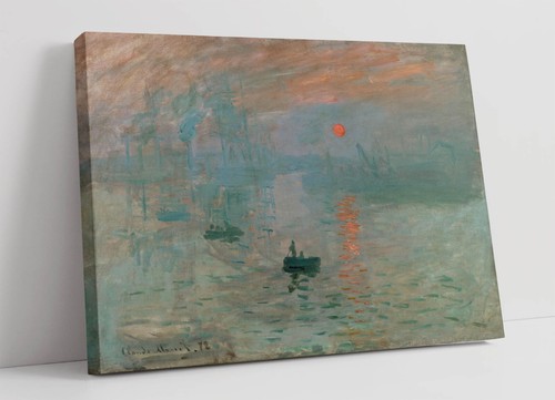 Monet impression sunrise - monet, impression,