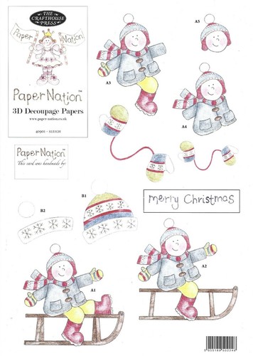 Paper nation christmas - nation, a4