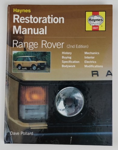 Range rover restoration - rover,