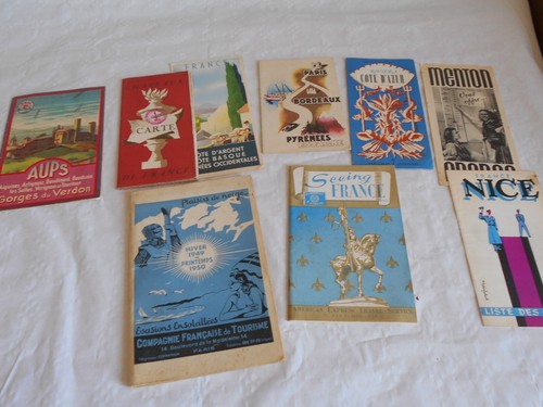 Vintage travel brochure