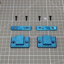 X2 Custom Blue Hinge Mounts For TECHNICS SL1200 SL1210 MK2