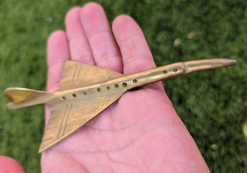 Vintage 1960s solid - solid, brass