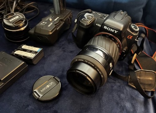 Sony alpha a300 camera bundle - camera,