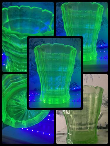 Bagley green glass large - bagley,