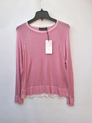 Zara pink thin knitted - zara,