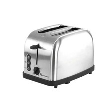 900W Metallic 2 Slice Toaster