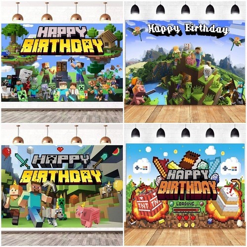 Game backdrop birthday - game,