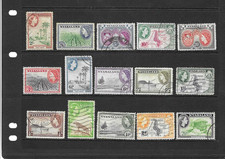NYASALAND 1953-54 QEII  SET OF