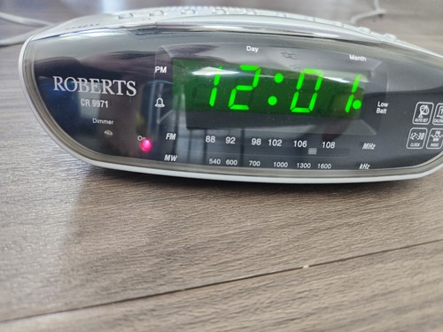 Roberts cr9971 alarm clock - roberts,