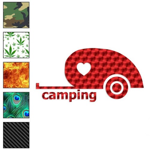 Love camping teardrop - love,